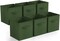 Sorbus 6 Pack 11 Inch Foldable Storage Cubes with Handles- for Organizing Home, Shelves, Nursery, Playroom, Closet and More